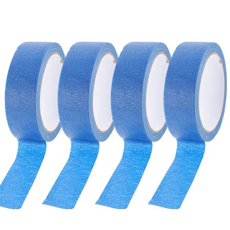 4 Rolls Masking Tape Painter Tape Adhesive Tape For Painting Diy Crafts