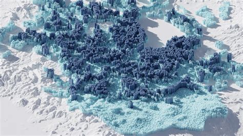 A map that shows population density in Mexico city : r/blender