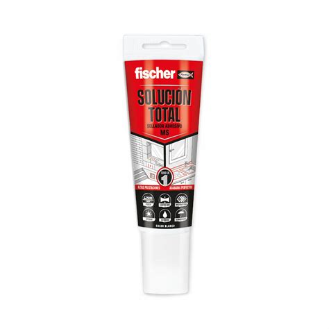 Sellador Adhesivo Fischer MS Total Blanco 80 Ml Leroy Merlin