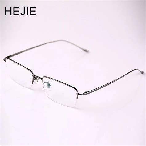 Business Men Pure Titanium Eyeglasses Frames Brand Myopia Glasses Frame