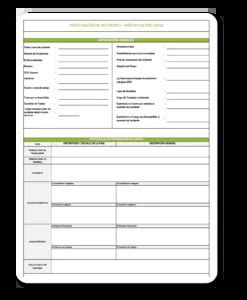 Hoja De Incidencias Ejemplos De Plantillas Con Formularios Digitales