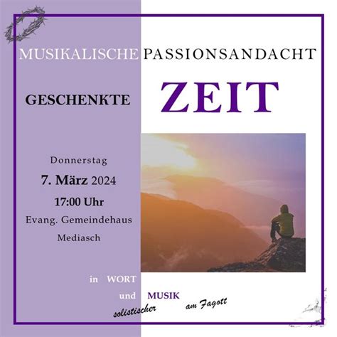 Adz Online Zeit F R Bach Und Milde Zur Passion