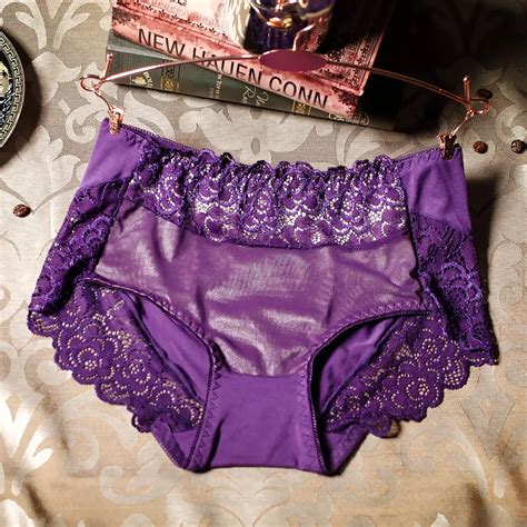 Women Sexy Lace Panties Womens Low Waist Cotton Briefs Underwear