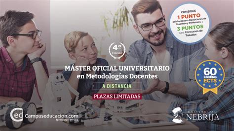 M Ster En Metodolog As Docentes Matric Late Ya Campuseducacion