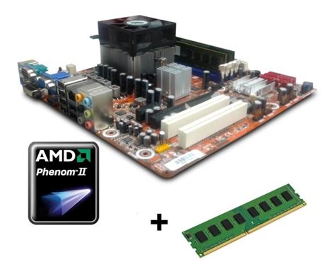 Kit Game Phenom Am3 Amd Phenom Ii Quadcore X4 925 + 8gb Ddr3 | Mercado ...