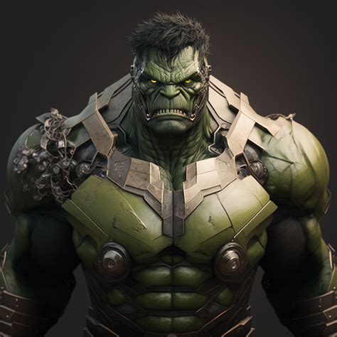 Incredible Hulk - Armor Version by Proph3t82 on DeviantArt