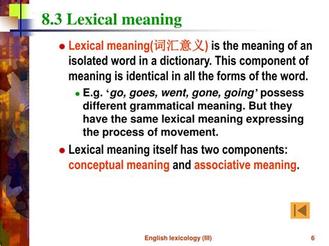 Ppt English Lexicology Iii Powerpoint Presentation Free Download Id 310725