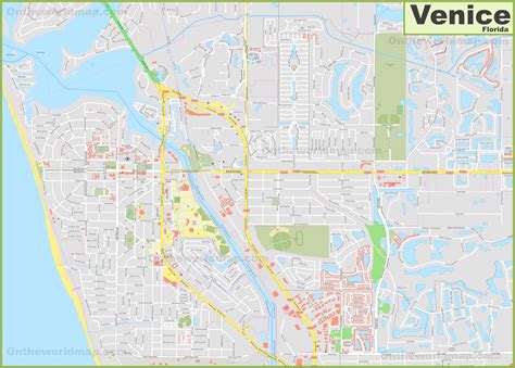 Venice Florida Map