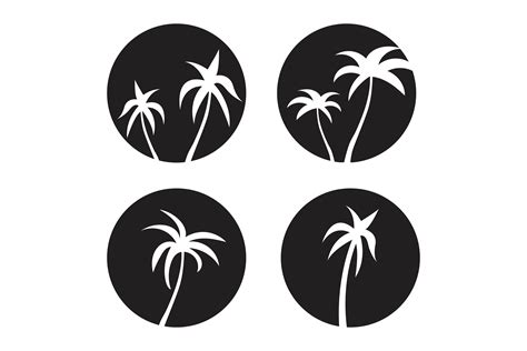 Palm Tree Vector Logo Template Graphic by abi pandu · Creative Fabrica