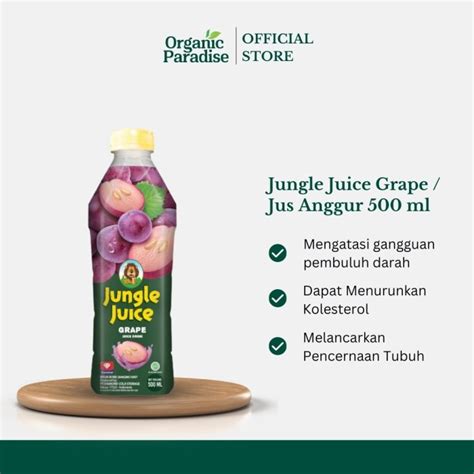 Jual Jungle Juice Grape 500 Ml Jus Anggur 500 Ml Shopee Indonesia