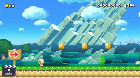 Yellow Toad 3dw And Wiiu Super Mario Maker 2 Mods