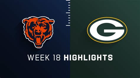 Chicago Bears vs. Green Bay Packers highlights | Week 18