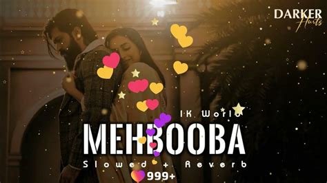 Mehabooba Lofi Song🌧️ ।। Slowedreverb।। Youtube