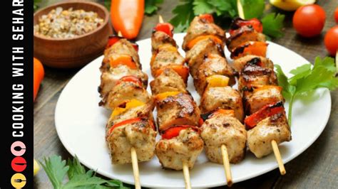 Chicken Shashlik Recipe Chicken Shashlik Sticks Homemade Chicken