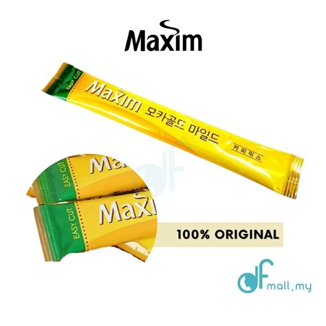 Korea Maxim Instant Coffee Mix Sticks Mocha Gold White Gold Original