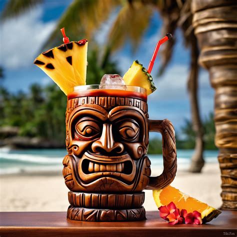 Discovering The Tropical Delight The Puka Puka Punch A Classic Tiki