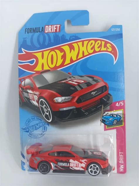 Hot Wheels Custom Ford Mustang Gt Red Formula Drift Lazada Indonesia