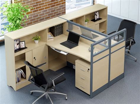 Customized Size Office Furniture Partitions Wooden Modular Office