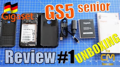 Gigaset GS5 senior Unboxing Lieferumfang seniorengerecht erklärt 1