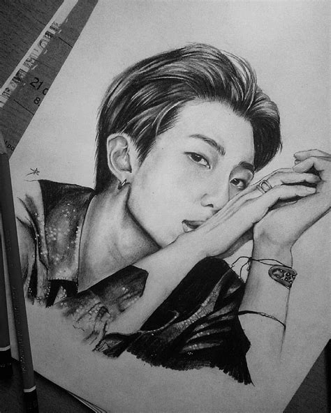 Images By Gasparyan Angelina On Ready Kpop Drawings Bts