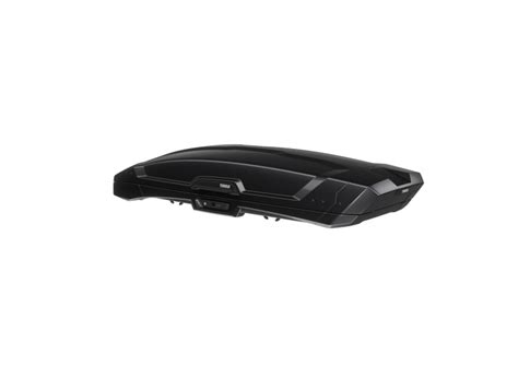 Thule Vector M Roof Mounted Cargo Box Gloss Black Down East Offroad