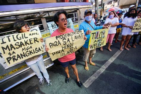 Watch Jeepney Drivers Demand Better Terms For Modernization Plan