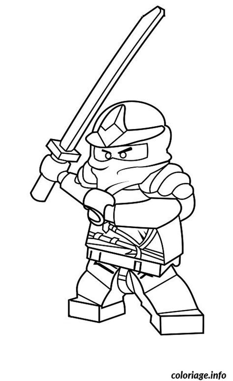 Coloriage Ninjago A Colorier Dessin Ninjago Imprimer