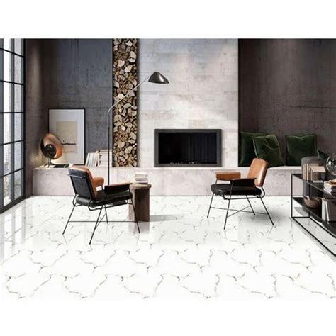 2031 Glossy Digital Hd Porcelain Floor Tiles 600x600 Mm Thickness 8