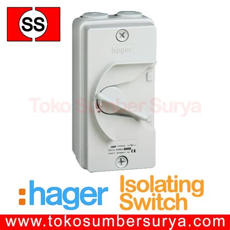 Jual Isolating Switch Hager Ip66 4p 63a Di Lapak Toko Sumber Surya