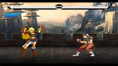 Yang Xiao Long Vs Chun Li Street Fighter 2022 Mugen 1 1 HD