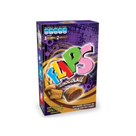 Cereal Flips Expandido Dulce De Leche 220 Gr Supermercadosantamaria