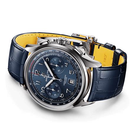 Premier B Chronograph Stainless Steel Blue Ab C P