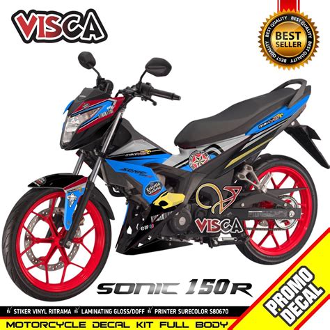 Jual Decal Sonic R Full Body Stiker Sonic R Full Body Striping