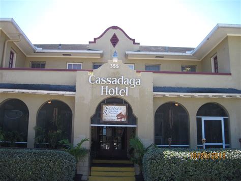 The historical Cassadaga hotel in Cassadaga, FL.