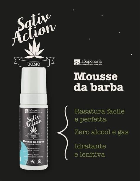 Mousse De Barbear Ml La Saponaria Natura