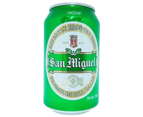 San Miguel Premium All Malt Expertly Brewed Beer 330ml