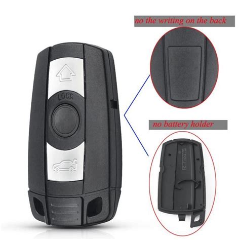 TYPE 3 coque de clé télécommande à 3 boutons pour BMW série 1 3 5 6