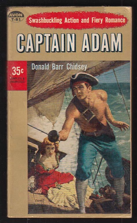 Donald Barr Chidsey Captain Adam 1st Pb Ed 1953 GGA Pirate Wench