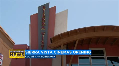 Sierra Vista Cinemas in Clovis reopening to moviegoers Friday - ABC30 ...