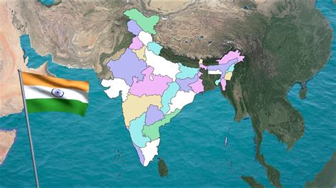 India Geography Updated States Territories Remake Fan Song