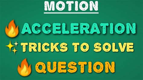 Acceleration Class 9 Science Motion Motion Class 9 Science Chapter 8 Physics Chapter 8 Youtube