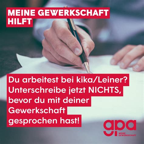 Gewerkschaft GPA on Twitter Kika Leiner kündigt in Ö 1 900 von 3