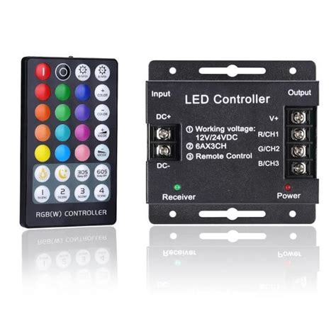 Dc V V A Contr Leur Rgb Ruban Led Gradation Controller Rf