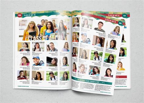 Free Yearbook Template Downloads