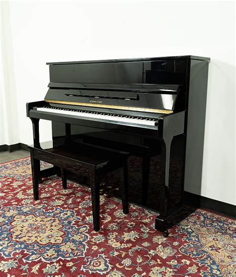 Conover Cable Cc145 Upright Piano Polished Ebony Sn Reverb