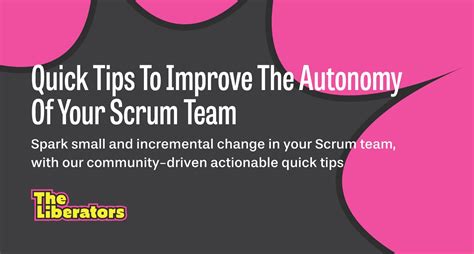 小贴士来提高自治的Scrum团队 Scrum org 2022世界杯十六强谁会赢