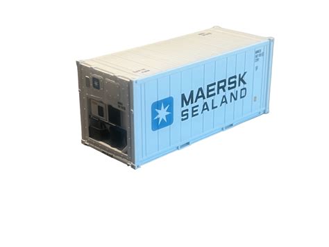 Ft Refrigerated Container Maersk Sealand E Trains