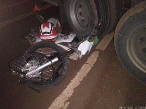 Motociclista en grave estado tras el choque entre la moto que conducía