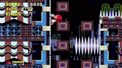 Sonic 3 And Knuckles Master Edition 2 As Knuckles Carnival Night Ice