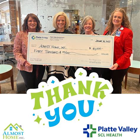 THANK YOU to Platte Valley Medical Center!